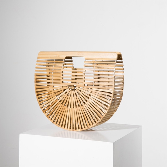 golden threads Handbags - Bamboo Arc Bag